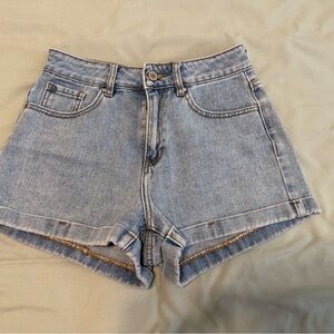 PacSun Light Blue Mom Jean Shorts